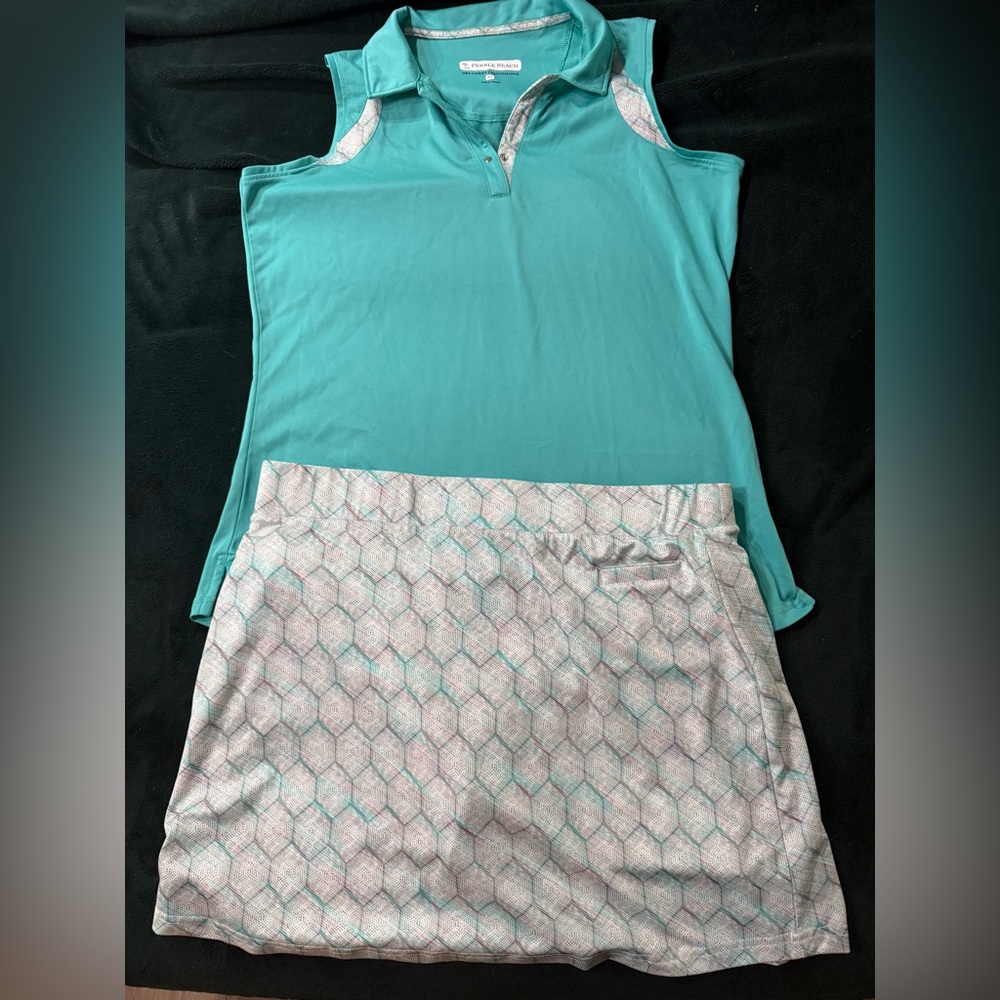 Pebble Beach Turquoise Performance Set